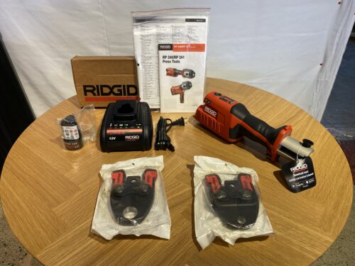 RIDGID RP 241 Compact Inline Press Tool Kit
