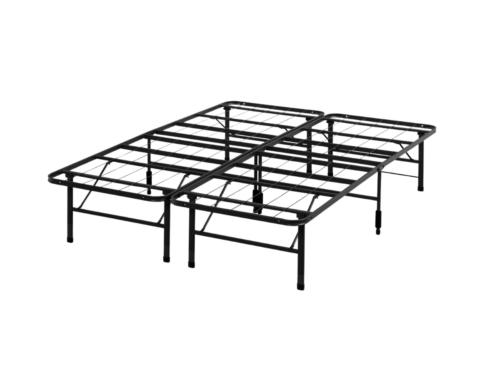 NEW! ZINUS SPA SENSATIONS Queen Sized 14" Smart Base Steel Bed Frame