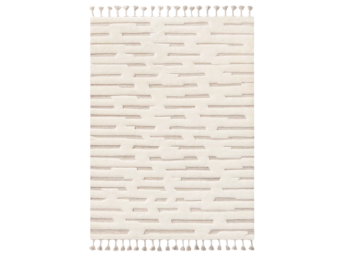 RESTORATION HARDWARE Morro Ivory 8'x10' Hand Knotted Wool Rug