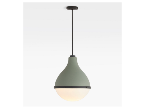 REJUVENATION Endicot 10" Pendant Light in Oil Rubbed Bronze and Rosemary