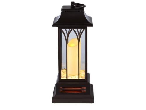 NEW! DURAFLAME Electric Lantern Heater with Remote