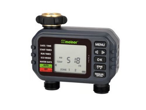 NEW! MELNOR Hydrologic 2 Zone Digital Water Timer