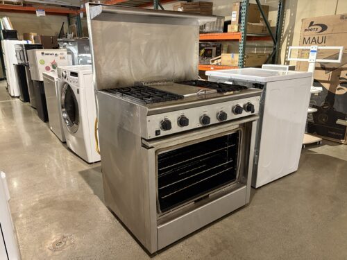 36" Inch Professional Grade Gas Powered Range