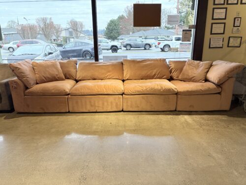 JOYBIRD Bryant Pantone Royal Blush 4-Piece Modular Sectional