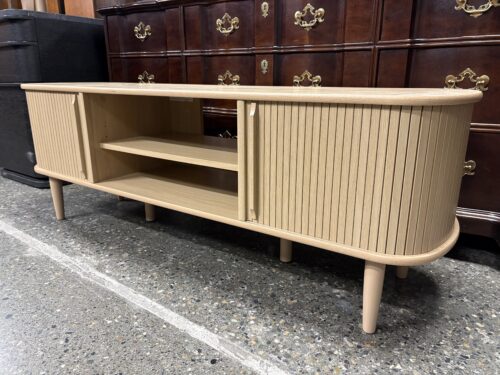 MODWAY Contour Blonde TV Stand