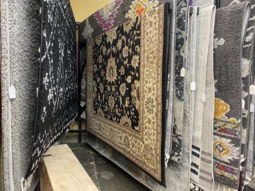 KINGS LANDING Black 6x9 Area Rug