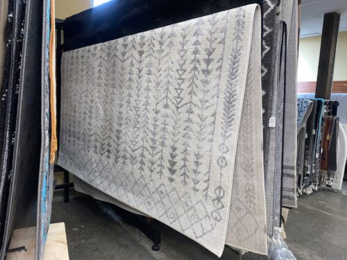 JOHNSATHAN Y Ziri Moroccan 8x10 Cream/Grey Area Rug