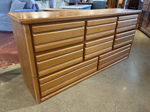 Postmodern Waterfall 8-Drawer Dresser