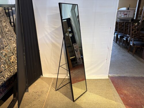 IKEA Karmsund Black Floor Mirror