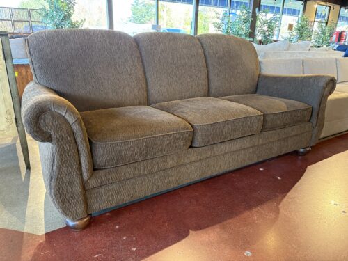 FLEXSTEEL Winston Brown Three Seater Sofa