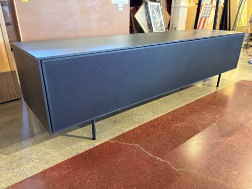 Minimalist Modern Low Profile Drop Front TV Stand