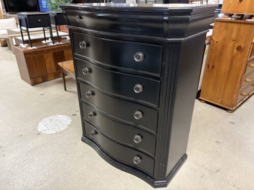 BROYHILL Black Traditional 6-Drawer Tall Dresser