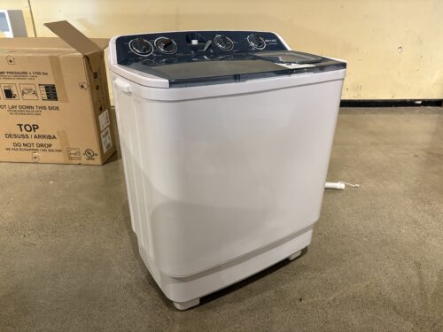 OKVAC Portable Semi Automatic Twin Tub Washing Machine Model #HEA100530