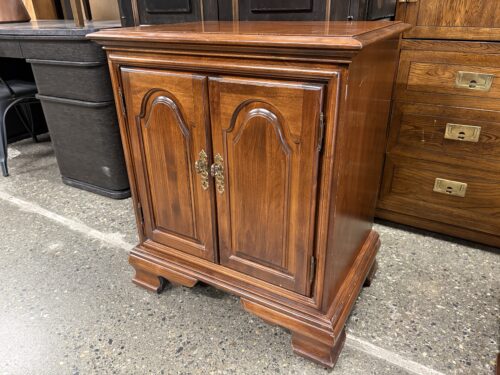 Warm Wood Traditional Low Cabinet