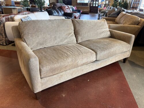 STICKLEY 78" Wide Living Room Sofa with Textured Pattern