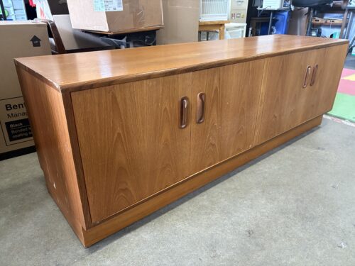 Vintage Wooden Media Cabinet