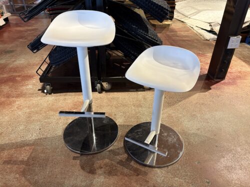 IKEA Janinge Adjustable Bar Stool in White (Set of 2)
