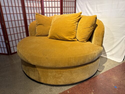 NEW! JOYBIRD Amelia Grand Swivel Chair in Bentley Daisey