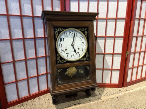 DAEKOR Vintage 31 Day Regulator Wall Clock