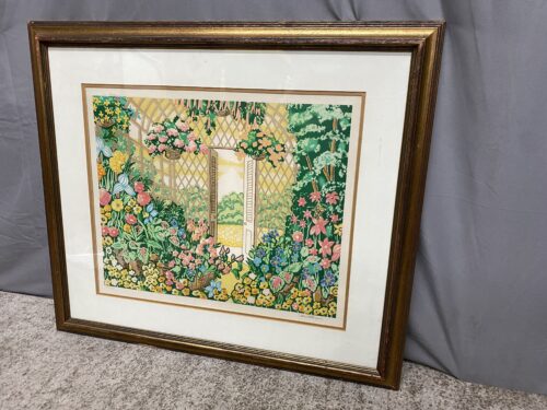 "Greenhouse" Numbered & Signed Framed Lithograph by Lloyd Van Pitterson