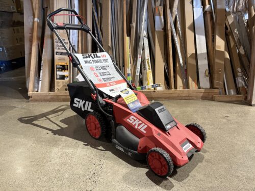 NEW! SKIL PWR CORE 40-Volt 20-in Brushless Battery Push Lawn Mower