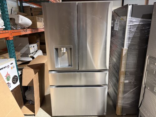 LG 29 cu. ft. Smart Standard-Depth 4-Door French Door Refrigerator with Full-Convert Drawer Model #LF29S8330S