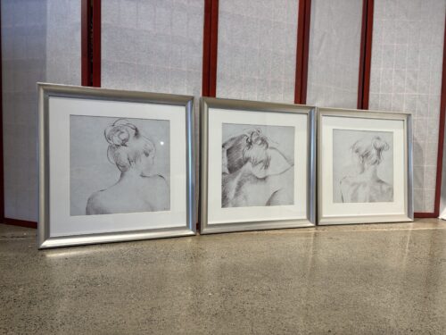 Z GALLERIE Harmony I, II, and III in Silver Frame (Set of 3)