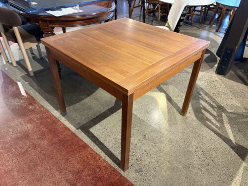 ANSAGER MOBLER Made in Denmark Solid Teak Extendable Table