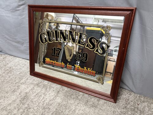 Mirrored Guinness Advertisement