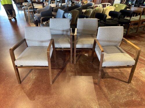 BERNHARDT  Helium Gray Guest Chair (Set of 4)