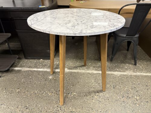 Marble Pattern Bistro Table