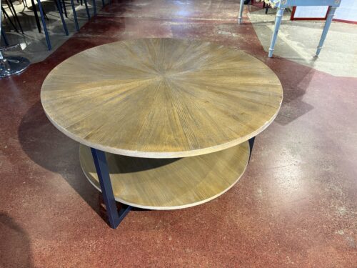 33.5" Round 2-Tier Coffee Table