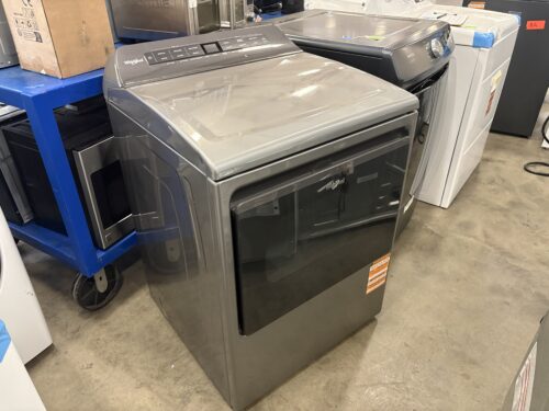 WHIRLPOOL  Large Ventend Front Load Electric Dryer in Chrome Shadow Model #WED5100HC