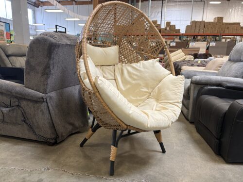 Modern Papasan Chair with Cushion