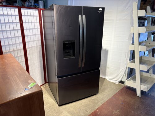 WHIRLPOOL Three Door 36-in Wide Refrigerator with Ice Maker  Model #WRFF3736SV