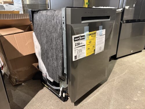 NEW! LG 24-in Front Control Built-in Dishwasher, NeveRust Stainless Steel Tub  in White Model #LDFC2423V