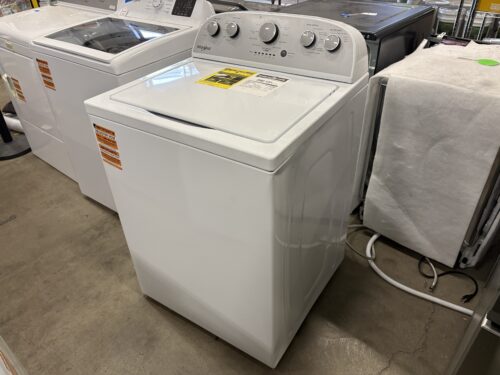 WHIRLPOOL White Top Load Washer Model: WTW4955HW3