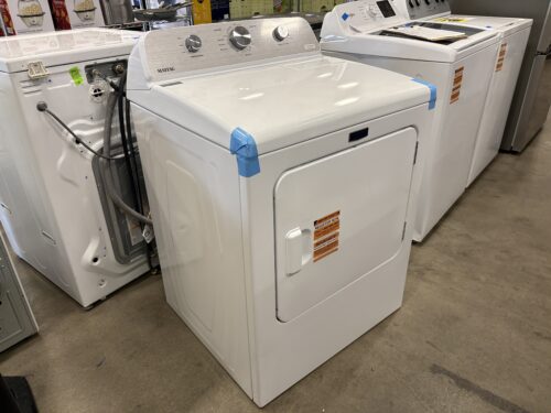 MAYTAG White Front Load Electric Dryer Model: MED4500MW0