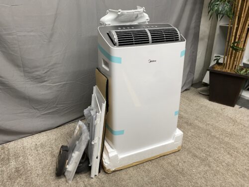 NEW! MIDEA Smart Inverter 550sqft 12,000 BTU Portable AC Model #MAP14AS1TWT-C