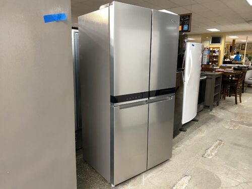 NEW! WHIRLPOOL 19.4 cu ft Counter Depth 4-Door Refrigerater Model #WRQA59CNKKZ