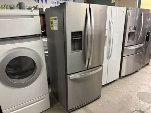 WHIRLPOOL 19.7 cu.ft. 3 Door French Door Refrigerator Model #WRF560SEHZ06