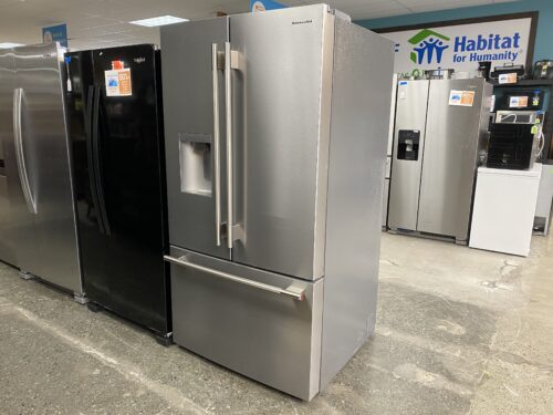 NEW! KITCHENAID 30 cu ft French Door Refrigerater w/ Water Dispenser Model #KRFF436SPS