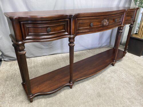 BUTER SPECIALTY Peyton Medium 3-Drawer Open Console Table