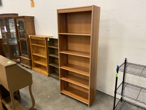 Classic Wooden 5 Shelf Bookcase