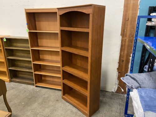 Mahogany 5 Tier Bookcase