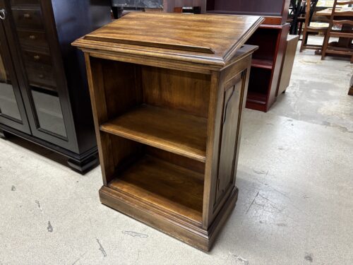 Vintage Rolling Tilt Top Lectern