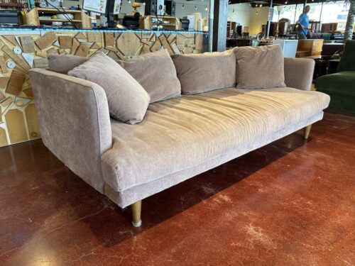 JOYBIRD Lewis Dusty Rose MCM Style Sofa
