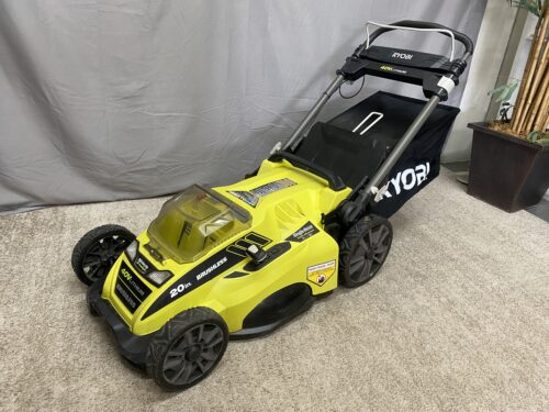 RYOBI 40V HP Brushless 20" Cordless Electric Mower Model #107813001