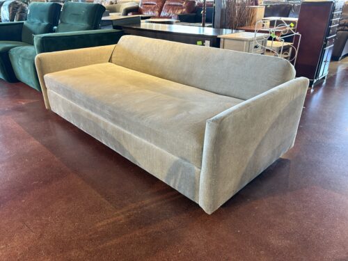 WEST ELM  Clara Modern Gray Futon with Storage