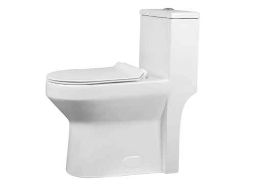NEW! DEERVALLEY One-piece Toilet with Powerful Cyclone Flush 1.0 / 1.53 GPF